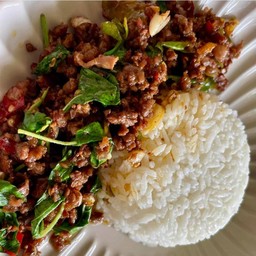 ข้าวกะเพราหมู