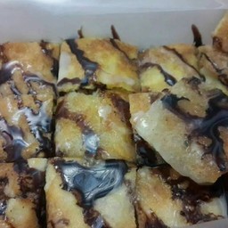 โรตีไข่+ช็อกโกแลต