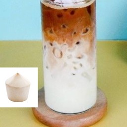 กาแฟ-น้ำมะพร้าว-นมสด