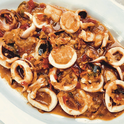 หมึกไข่ผัดกะปิ