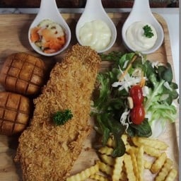 สเต๊กปลาทอด