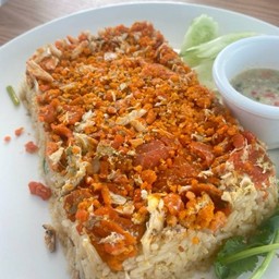 ข้าวผัดปูไข่ปูล้วน Freid Raice Pure Crab Eggs