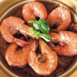 กุ้งอบวุ้นเส้น