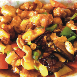 ไก่ไทยผัดเม็ดมะม่วง