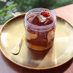 Layer Cheese strawbrry