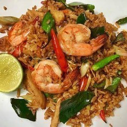 ข้าวผัดต้มยำกุ้ง