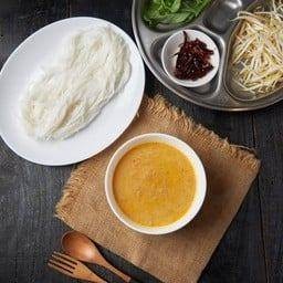 ขนมจีนน้ำยาปลาช่อน ครึ่งกิโล พร้อมเส้น