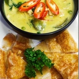 โรตีแกงเขียวหวาน