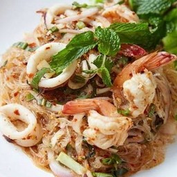 ลาบวุ้นเส้น ทะเล