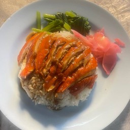 ข้าวเป็ดย่างฮ่องกง&ขาหมูฮ่องกง