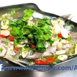 Steamed Sea Bass with Lime