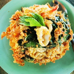 ไข่เจียวทรงเครื่อง(กับข้าว)