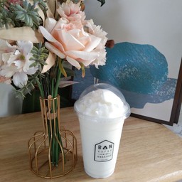 นมสดมะพร้าวน้ำหอมปั่น