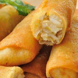 ปอเปี๊ยะทอด ไส้ผัก