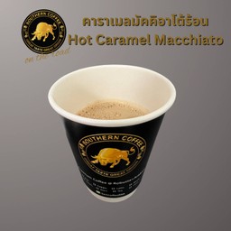 คาราเมล มัคคิอาโต้ร้อน (Hot Caramel Macchiato)