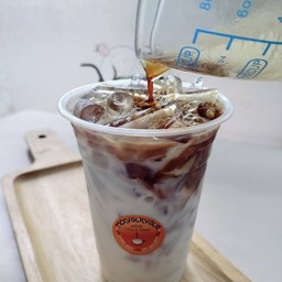 ฮาเซลนัท ลาเต้-เย็น