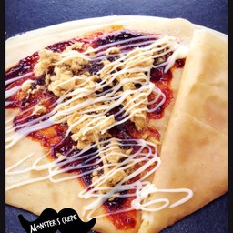 เครปหมูหยองน้ำพริกเผา Pork Floss with Thai Chilli Paste