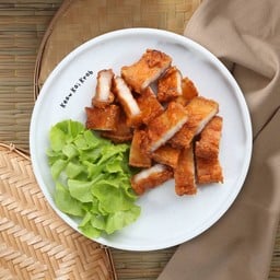 หมูสามชั้นทอดน้ำปลา