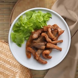 หมูแดดเดียวทอด