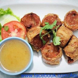 Deep Fried Crab Meat Rolls