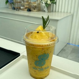 มะม่วงเสาวรส สมูทตี้(Mango Passion Smoothie)