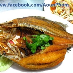 Deep Fried Sea Bass With Fish Sauce