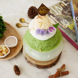 ชาเขียวถั่วแดงสโนว์ไอซ์(S)