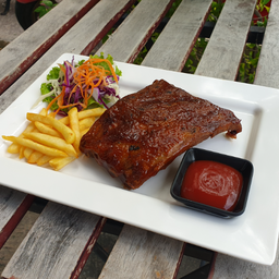 ซี่โครงหมูอบบาร์บิคิว