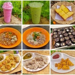 Fonzaaaa น้ำชง น้ำปั่น บราวนี่ เกี๊ยว มาม่า บ้านฆ้อง