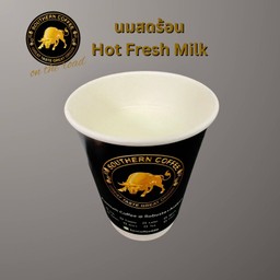 นมสดร้อน (Hot Fresh Milk)