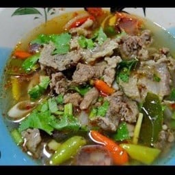 ข้าวต้มยำเนื้อ