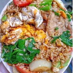 ข้าวผัดโบราณ (หอมกระทะสุดๆ)