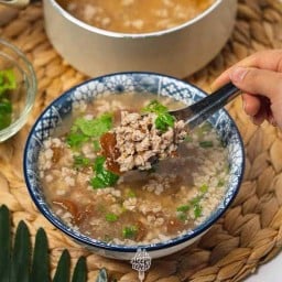 หมูสับต้มบ๊วยเค็ม