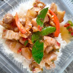 Stir Fried Streaky Pork With Shrimp Paste