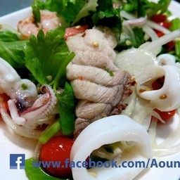 Spicy Mixed Seafood Salad