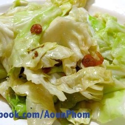 Stir-Fried Cabbage with Fish Sauce