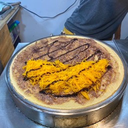 นูเทลล่า+ฝอยทอง+ซอสชอคโกแลต