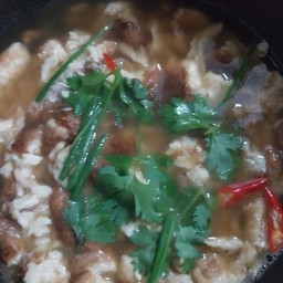 ต้มจืดไข่น้ำ 2 ฟอง