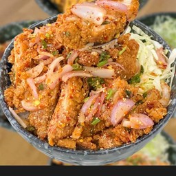 ยำไก่แซ่บ ฮาลาล (กับข้าว)