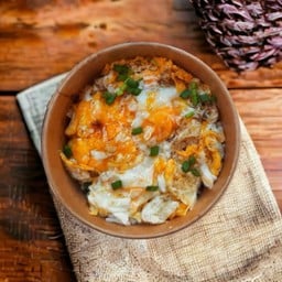 ข้าวหนัาไข่ขยี้