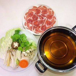 ชุดชาบูหมูสันคอ
