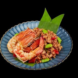 [แกงใต้หร่อยแรง] สะตอกุ้งหมูสับผัดกะปิ