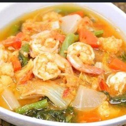สุกี้น้ำ กุ้ง