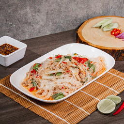 D2 ยำวุ้นเส้นหมูสับ