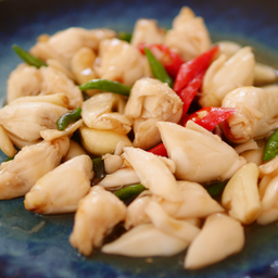 ปูก้อนผัดพริกขี้หนู