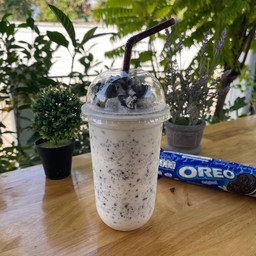 นมหมีปั่นโอริโอ้