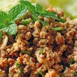 ลาบไก่สุก