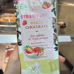 18KcalBake  Strawberry Chocolate Bar