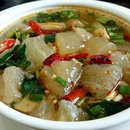 ต้มแซ่บเอ็นหมู