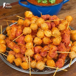 ชุดชิ้นรวมชุบแป้งทอดกรอบ